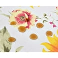 thumbnail image 2 of DurableDelights Sunflower Rectangular Vinyl Tablecloth with Flannel Backing - 54" x 72", 2 of 10