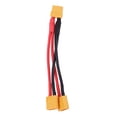 thumbnail image 3 of 2 Piezas XT60 A Doble Enchufe Conector Paralelo Y Cable Divisor Cable 14AWG 100 Mm Zulema XT60 Macho a Hembra, 3 of 8