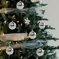 thumbnail image 4 of Christmas Hanging Mini Disco Ball Ornaments, 6cm Silver Reflective Disco Balls for Christmas Tree Holiday Party Wedding Supplies (6PCS), 4 of 8