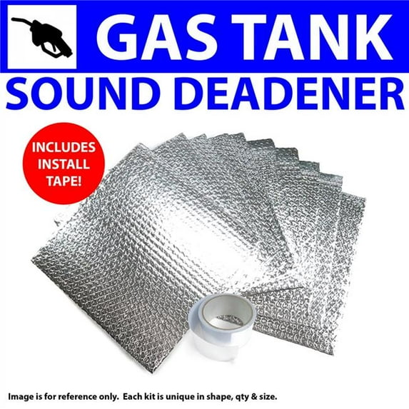 Zirgo High Performance Cooling Products Heat & Sound Deadener for Jeep Cherokee 2002-2007 Gas Tank Kit Plus Seam Tape 7956CM2