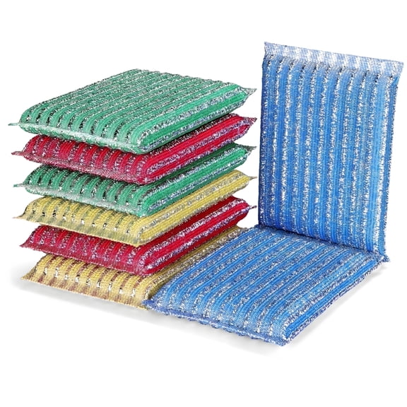 ACDANC Cleaning Sponges Kitchen,8Pads Upgraded Dish Sponge with 4 Colors Ideal for Dishes,Pots,Sink Household Cleaning Sponges Kitchen Sponges for Washing Dishes