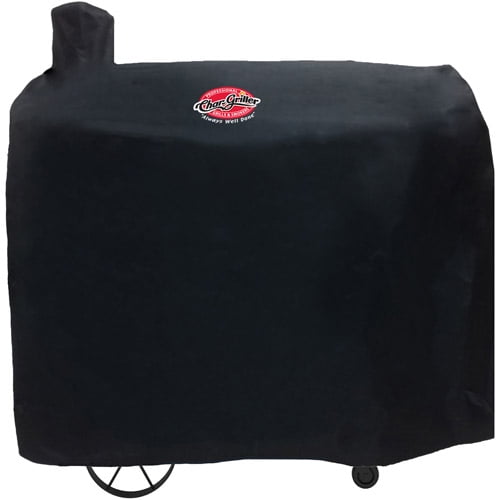 Char-Griller Polyester Pellet Grill Cover, Black, 9155 by A & J Manufacturing
