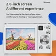 thumbnail image 7 of Digital Camera,Batteries Tf With 2pcs Tf Birthday Inch Ips Dual Lens 4k Auto Festival Screen Camera Video 2pcs Batteries Built-in With Lens 2.8 Camera 48mp 16x Built-in 2.8 Inch Kids, 7 of 7