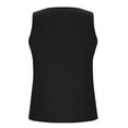 thumbnail image 4 of Tank Tops for Women Plus Size Under $5 Breathable On Sale Solid Color Round-Neck Sleeveless Casual Blouses Tank, 4 of 6