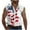 White#1, variant on cocolona Mens 4th of July Button Shirts Independence Day America Flag Print Tank Tops Summer Turndown Collar Sleeveless Pockets Patriotic Tank Tops Wine XL