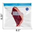 thumbnail image 5 of Basicwise Handheld Vacuum Sealer Machine with Reusable Bags Food Storage Kitchen Organization Sous Vide Cooking Pantry Preservation Refrigerator Management Meal Preparation & Airtight Sealing, 5 of 5