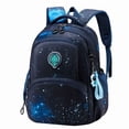 thumbnail image 2 of ibiyuan School Backpacks Lightweight Shoulder School Bag for Ages 5 to 15, Grades 1st 3rd 6th 9th, Primary School, Middle Elementary, Campus, Daily Commute, Outings, 2 of 3