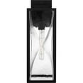 thumbnail image 2 of Quoizel Zarah 1-Light Matte Black Outdoor Wall Lantern, 2 of 2