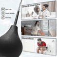 thumbnail image 5 of 220ml Black Enema Bulb Kit Clean Anal Douche With Nozzle For Unisex Men Women Colon Cleaning-yvan_c*, 5 of 5