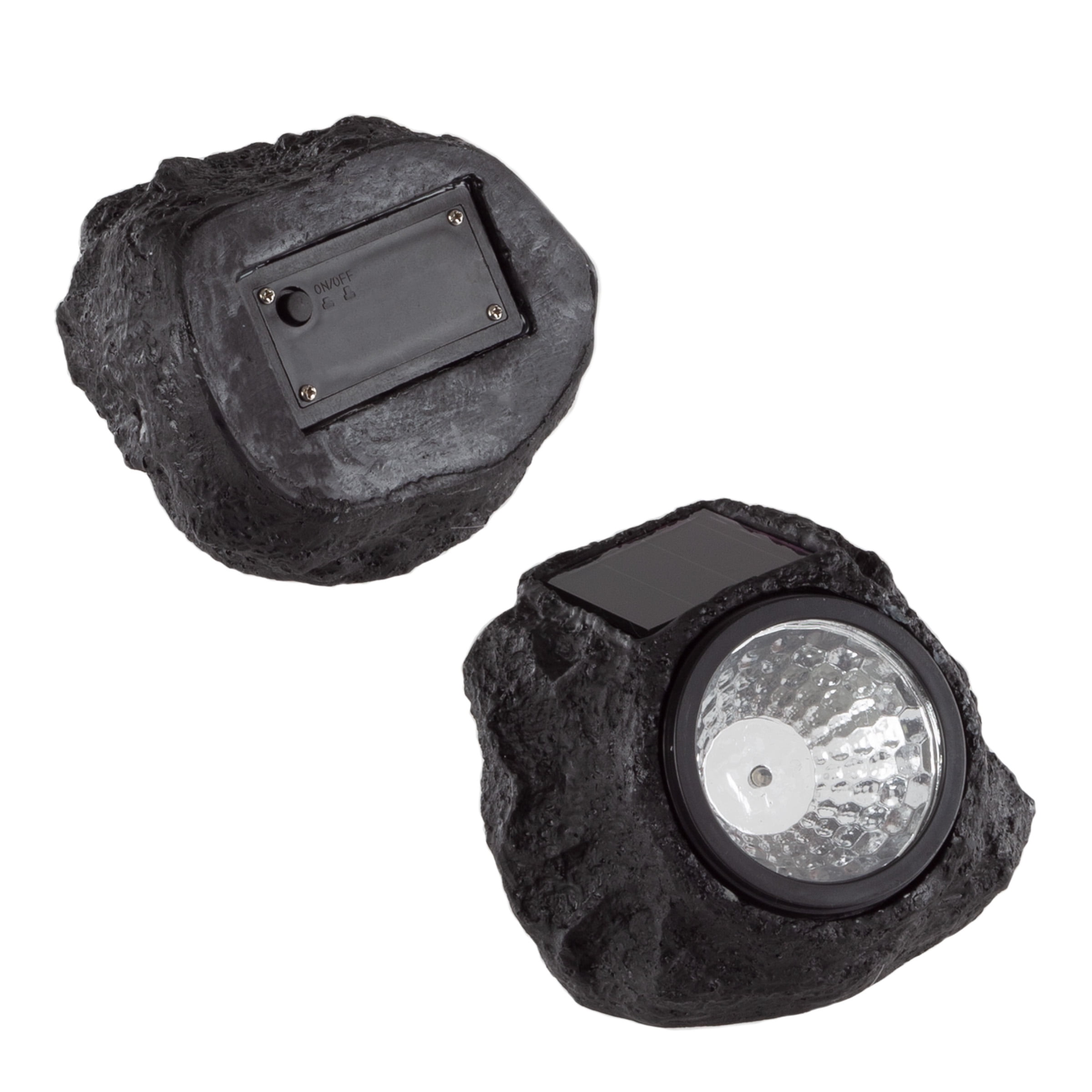 Solar rock sale lights walmart