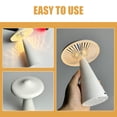 thumbnail image 2 of OUNONA Veilleuse Portable en Forme d'Ovni Blanche Contrôle Tactile Lampe de Table 1Ensemble, 2 of 7