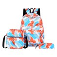thumbnail image 1 of Mochila Nailon Color Degradado Versátil Informal Estuche para Lápices Hombro Mochila para Traje Tres Piezas 2316 (estilo 2) Otoño TXW # 921753.02, 1 of 9
