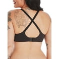 thumbnail image 3 of Hanes Womens No-Show Wireless Bra, Concealing Petals No-Show Bra with Convertible Straps, 3 of 10
