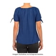 thumbnail image 3 of Blusa George Talla M Campesina Marino, 3 of 4