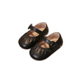 thumbnail image 6 of Gfyviroh Toddler Girl Flat Shoes Leather Princess Non-Slip Dress Shoes Soft Sole Mary Jane Lightweight Ballet Shoes, 6 of 6