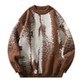 thumbnail image 1 of Manteau Chandail Mode Homme Chaud Tricoté Décontracté Confortable Hiver Élégant Superposition, 1 of 3