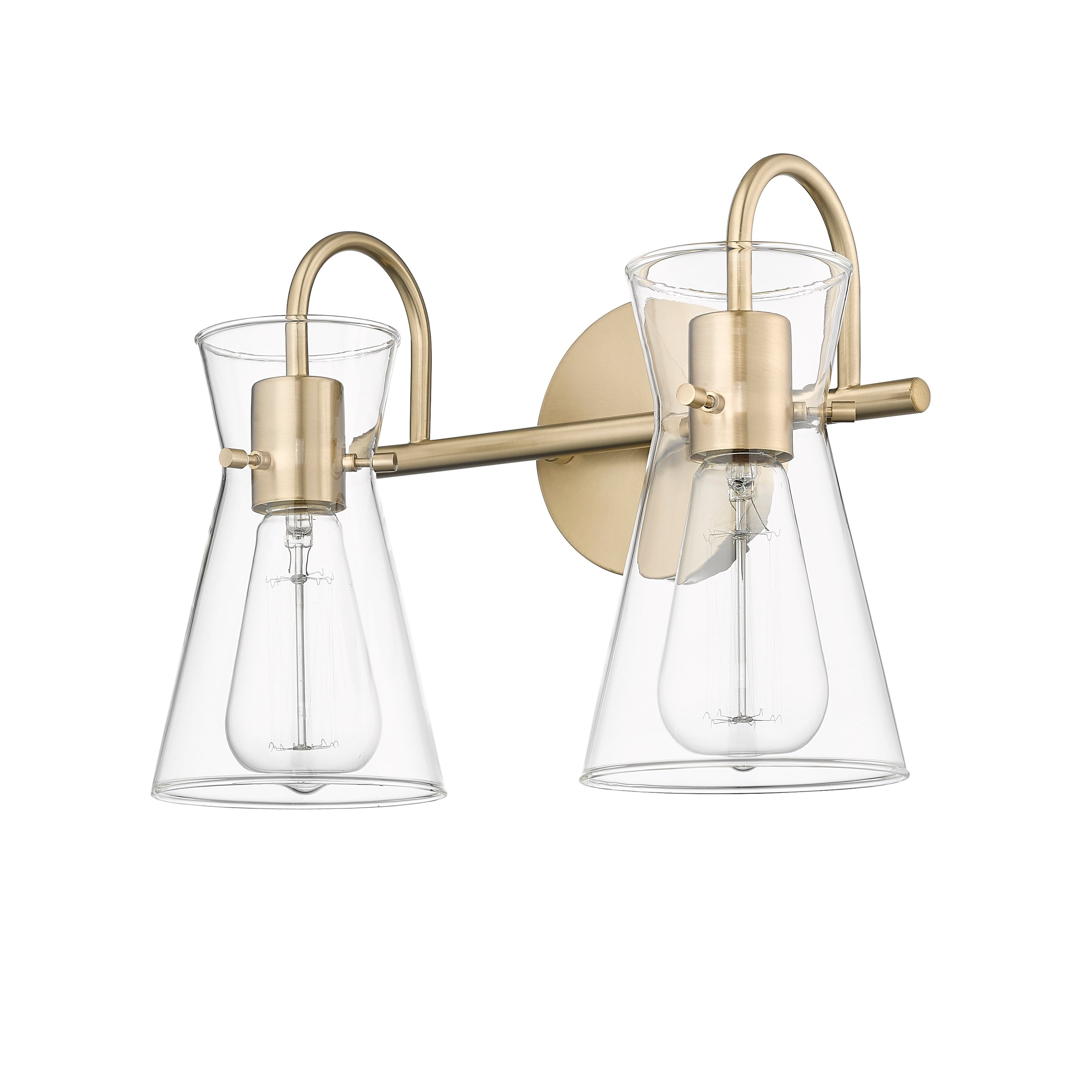 Millennium Lighting  Camellia 2/3/4 Light Vanity Fixture 2 Light - Modern Gold
