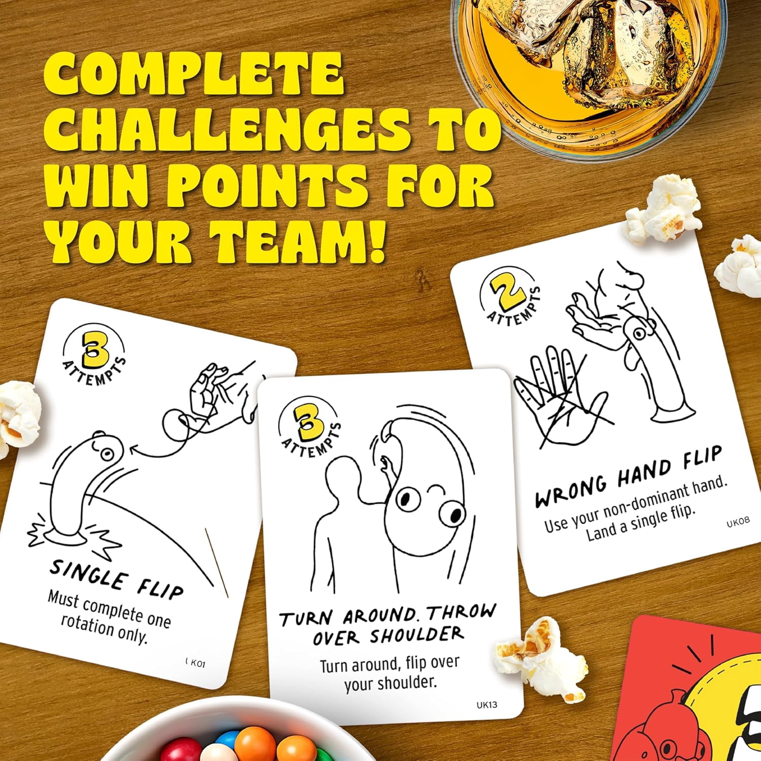 Chicken vs. Hotdog – A Fast-Paced Party Board Game for Kids, Teens, and Adults