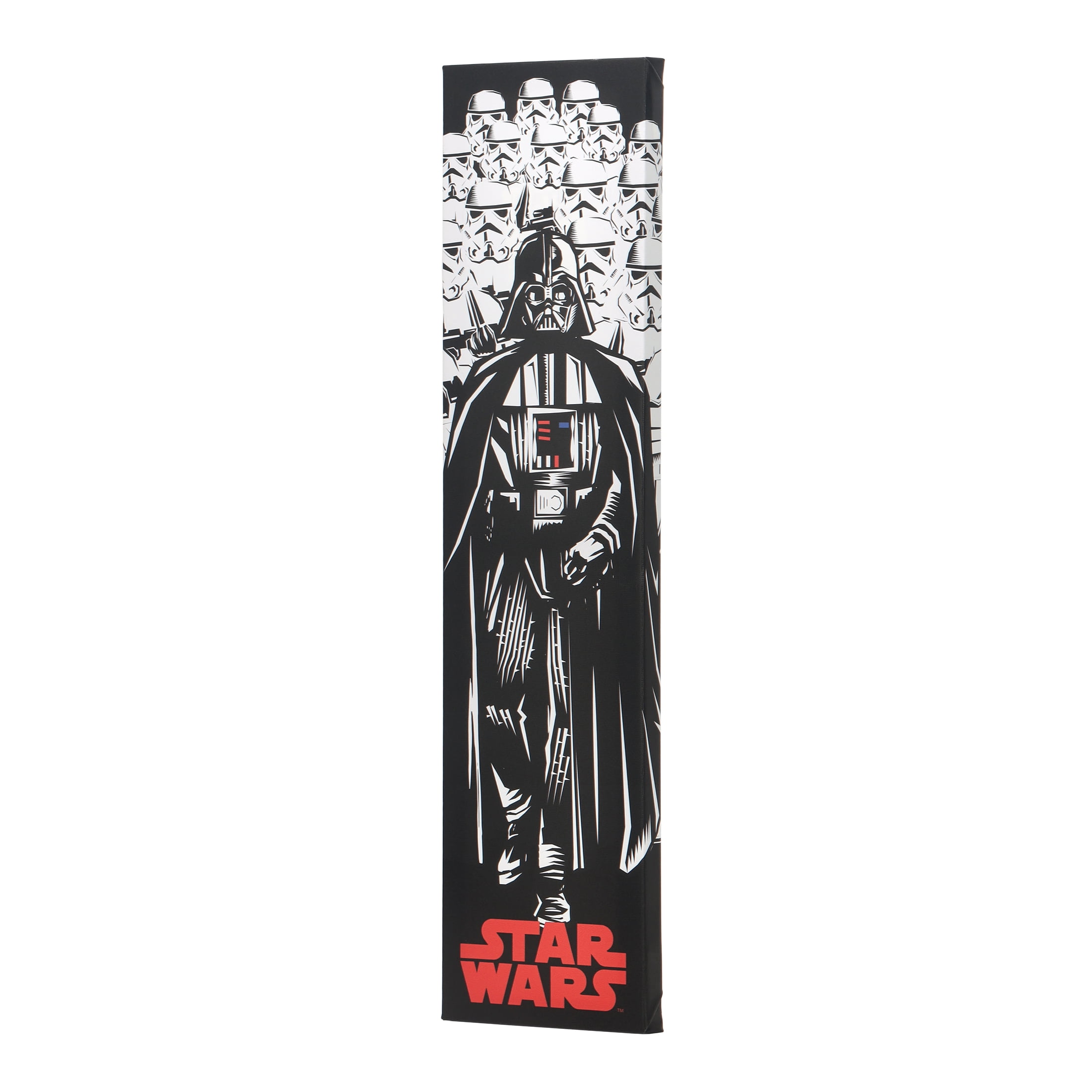 Disney Star Wars Darth Vader Gallery Wrapped Canvas Wall Art - Large Darth Vader Picture for Home