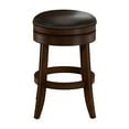 thumbnail image 3 of Hillsdale Furniture Tillman Wood Backless Bar Height Swivel Stool, Brown Cherry, 3 of 11