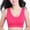 Hot Pink, variant on asdoklhq Bras for Women Womens Plus Size Clearance $5,Women Seamless Sports Bra Wirefree Yoga Bra with Removable Pads