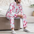 thumbnail image 5 of Mens Pajamas Set, Seahorse and Starfish Button Down Long Sleeve Loungewear Sleepwear Pjs sets for Men, 5 of 5