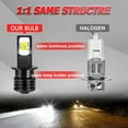 thumbnail image 6 of Combo 9007 LED Headlight H3 Fog Light Bulbs Kit for 1986-1992 1995-1999 Nissan Maxima White, 6 of 15