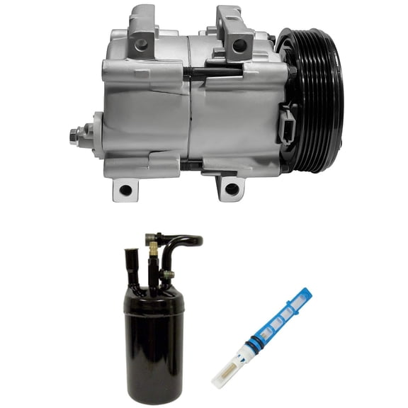 RYC New AC Compressor and A/C Clutch Kit KT AD37N