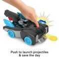 thumbnail image 6 of Imaginext DC Super Friends Bat-Tech Batmobile Transforming Vehicle & Light-Up Batman Figure, 6 of 7