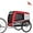 Red, variant on Tiggo Veelar Sports Large Pet Bike Trailer for Medium or Large Sized Dog or Multiple Small Dogs, Foldding Frame Bicycle Carrier Up to 78 LBS Parking Brakes,Low Center of Gravity