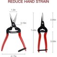 thumbnail image 5 of Pointed pruning shears with carbon steel blades, 5 of 5