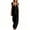 Black, variant on Xaqiouau Women Co Ord Sets Cotton Blend Solid Color V Neck Sleeveless Tank Top Wide Leg Pants Elastic Waist Comfort Daily Summer Outfits Army Green S