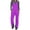 Purple, variant on Sunisery Women Bib Winter Snow Bibs Waterproof Snowboarding Insulated Snowboard Overalls Ripstop Ski Pants with Pocket