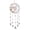 Style B-pink, variant on Crystal Tree of Life Wind Chime, Handmade Heart Sun Catcher Window Hanging Decor, Crystal Wind ndoor Indoor Outdoor Garden Room Decoration for Home (Style A-Green)