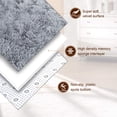 thumbnail image 2 of Alfombra TWINNIS de felpa suave antideslizante, 244 x 305 cm, color gris, 2 of 9