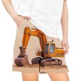 thumbnail image 1 of Odeerbi 5-14 Años Niños Niñas Verano Camión Excavadora Impresión Pantalones Cortos Entrenamiento Deportivos Cortos Lindo Casual Respirable Cortos Sueltos Con Bolsillos, 1 of 5