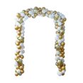 thumbnail image 2 of Gold Chrome Christmas Door Balloon Arch | Balloon Garland Decorations, 2 of 2