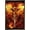 Bronze Framed Version, variant on Ruth Thompson - Dragonblade Flameblade Wall Poster, 14.725" x 22.375"