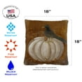 thumbnail image 2 of Toland Home Garden Set of 2 Happy Harvest Fall Pillow Covers 18x18 Inch Bird Throw Pillows, 2 of 4