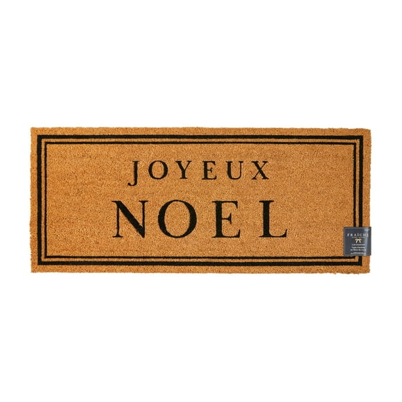 Fraiche Joyeux Noel Coir Doormat