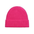 thumbnail image 2 of ZSQDM Hot Soft Yarn Custom Plain Cuff Knit Winter Hat Women beanie Hats for Men Bomber Hats Cap Erasers for Pencils, 2 of 5