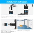 thumbnail image 3 of Kit Cambiador de Agua para Acuarios, Herramientas de Limpieza, Adaptador de Grifo para Cambiador de Agua de Pecera., 3 of 7