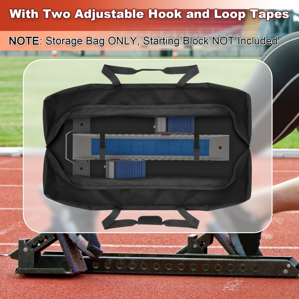 Athletic Equipment Storage Bag Suitable for Track and Field Starting Hurdles Oxford Fabric Measurements 39x16.9x6.3inch