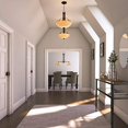 thumbnail image 2 of Progress Lighting P3519-88 Foyer 3 Lumières au Bord de la Rivière, Héritage, 2 of 2
