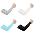 thumbnail image 2 of EDTara Arm Sleeves For Women Men Summer Ice Silk Sun Protection Arm Sleeves For Outdoor Cycling Driving Sports, 2 of 9