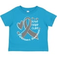 thumbnail image 3 of Inktastic Love, Care, Cure Parkinson's Awareness with Gray Ribbon Boys or Girls Toddler T-Shirt, 3 of 5