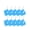 Sky Blue, variant on 100Pcs Square PE Slotted Key Tags, Purple Plastic Hanging Tags with Metal Snap Hooks Used for Key Cabinets/Storage Cabinets/Storage Boxes/Homes/Offices/Garages, 37 x 40 x 1.6mm