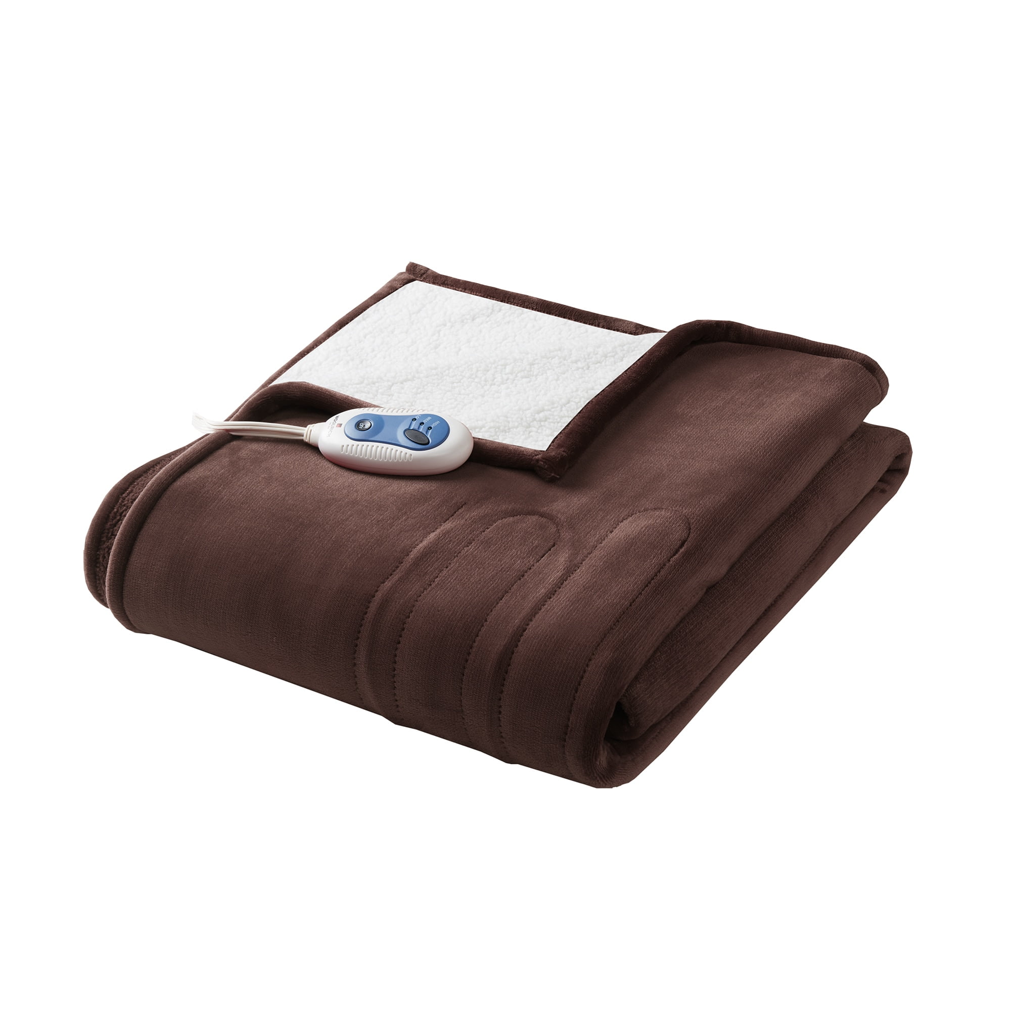 Woolrich Oversized Plush to Berber Heated Throw 7Color Options