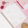 thumbnail image 6 of Blue Sky 2026-2027 Weekly and Monthly Academic Year Planner Calendar, July 2026 - June 2027, 8.5" x 11", Flexible Cover, Wirebound, Storage Pocket, Laminated Tabs, Roosevelt Pink, 6 of 10