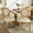 Beige, variant on Solid Wood Frame Rattan Back Chair / Stylish Dining Seating for Dining Room
